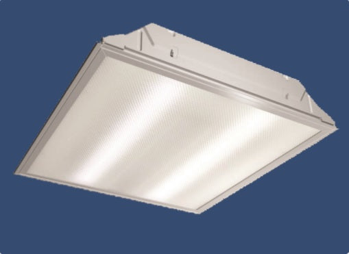 2'X2' LED Lensed Troffer, Grid Mount, 40 Watt