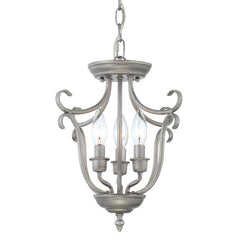 Millennium Lightings Fulton Pendant Offered in Rubbed Silver finish, Item Number 1323-RS
