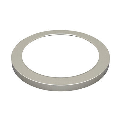 6 Inch Slim Surface Mount Downlight Trim available in Black, Chrome or Nickel