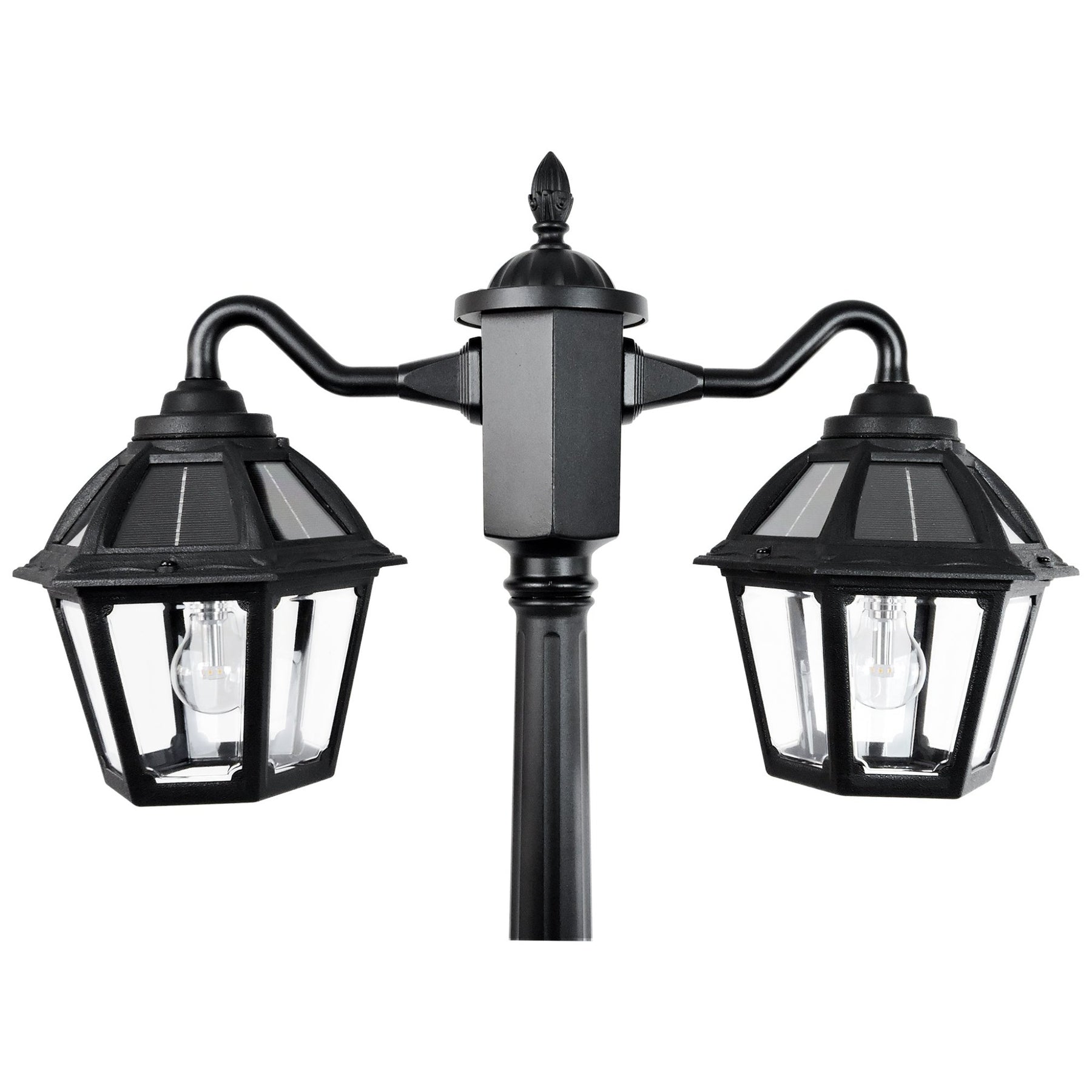 Polaris Double Head Lamp Post