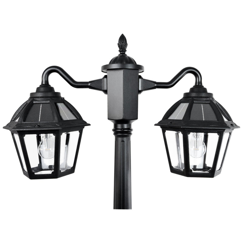 Polaris Double Head Lamp Post