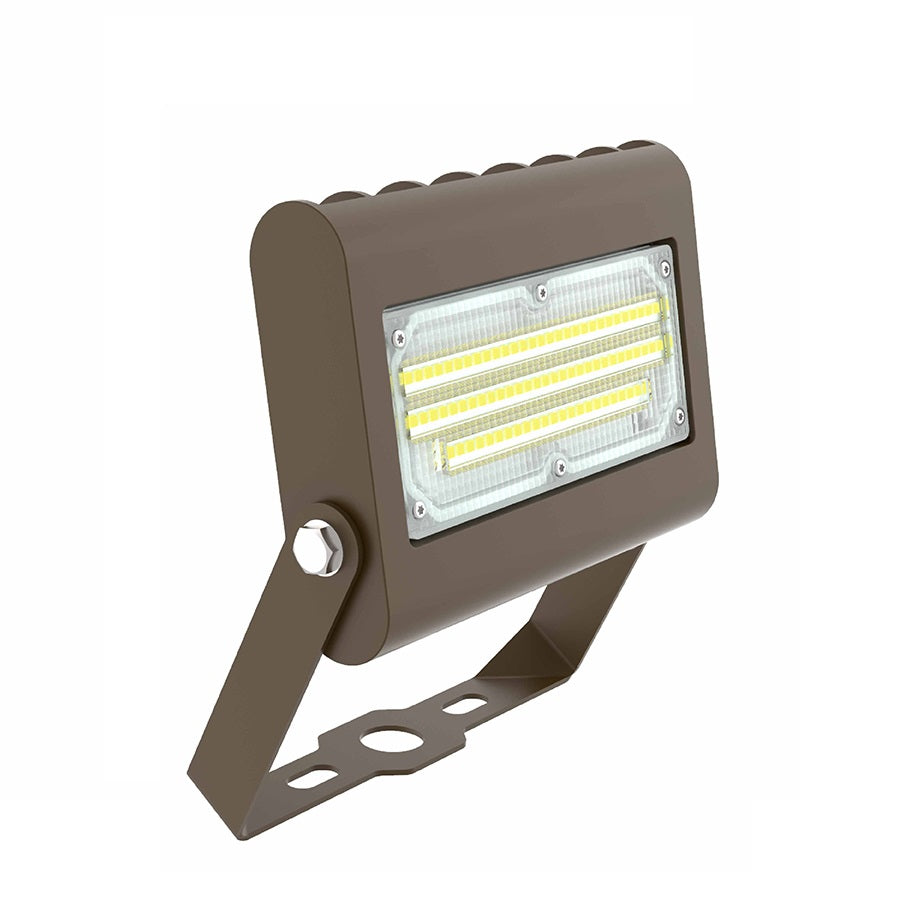 LED Architectural Flood Light with Trunnion, Selectable Wattage 15/20/30/50W, Selectable CCT 120-277V