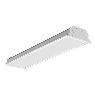 1'x4' LED Lensed Troffer, Grid Mount, 32, 48 or 57 Watt