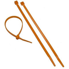 Orange Nylon Cable Ties 50LB