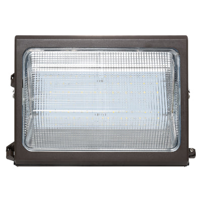 LED Multi-Power Non-Cutoff Wall Pack, 6800 Lumens, 3000K, 4000K or 5000K, 120-277V