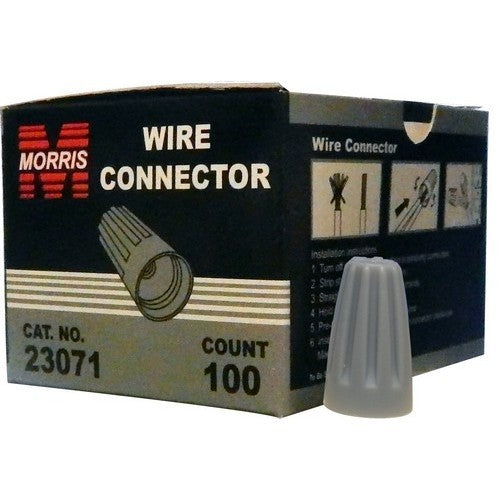 100 Pk Screw-On Wire Connectors