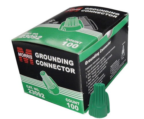 100 Pk Grounding Connectors Boxed 100 Pack