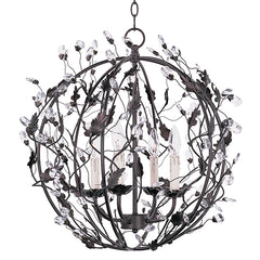 Elegante 4-Light Ball Pendant