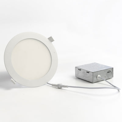 4 Inch LED Round Wafer Down Light, 120V, CCT Selectable: 2700K/3000K/3500K/4000K/5000K
