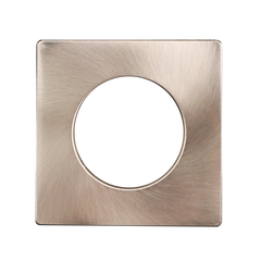 3 Inch Gimbal Square Trim Brushed Nickel Finish