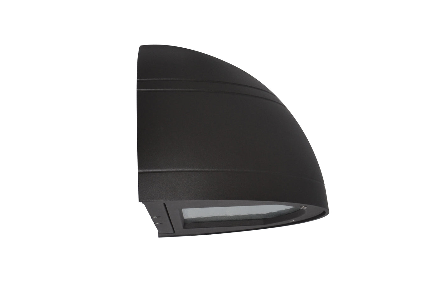 Premium Quarter Sphere Wall Pack, Wattage Tunable, 4000K or 5000K, Dark Bronze Housing, 0-10V Dimmable, 120-277V