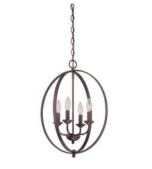 Millennium Lighting Pendant 3034, Rubbed Bronze Finish