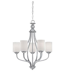 Millennium Lighting Chandelier Ceiling Light 3055 Series (Available in Brushed Pewter and Rubbed Bronze Finishes)