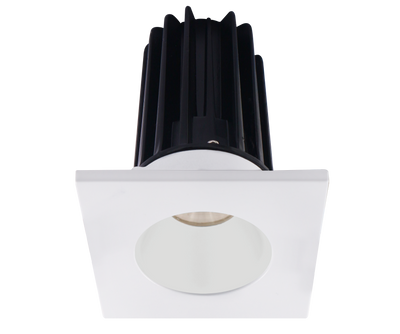 2" Square Recessed LED, 15W, 2700K/3000K/4000K, Multiple Reflectors and Square Trims