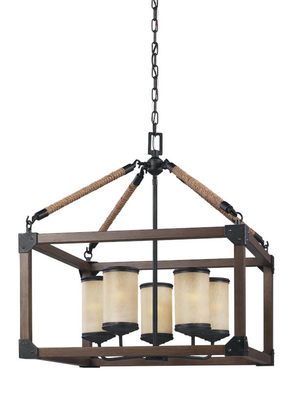 3113305-846, Five Light Chandelier , Dunning Collection