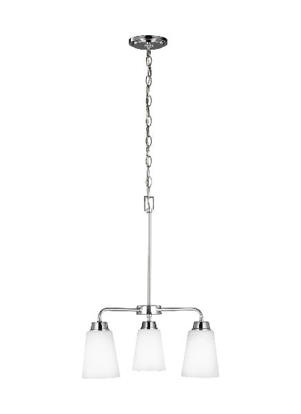 Kerrville Collection - Three Light Chandelier | Finish: Chrome - 3115203-05