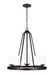 Kemal Collection - Five Light Chandelier | Finish: Burnt Sienna - 3130705EN3-710