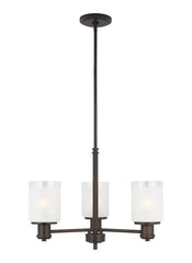 Norwood Collection - Three Light Chandelier | Finish: Burnt Sienna - 3139803EN3-710