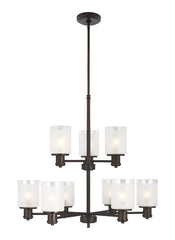 Norwood Collection - Nine Light Chandelier | Finish: Burnt Sienna - 3139809EN3-710