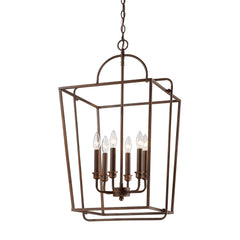 Millennium Lighting 6 Light Pendant, Rubbed Bronze Finish