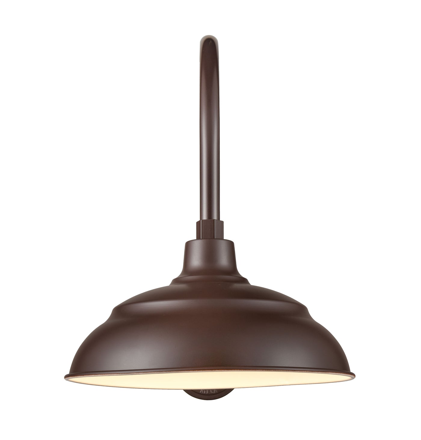 Millennium Lighting LED R Series Outdoor 14" RLM Warehouse Shade, Architectural Bronze
