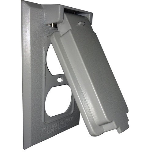 One Gang Weatherproof Covers – Vertical Duplex Receptacle