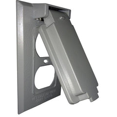 One Gang Weatherproof Covers – Vertical Duplex Receptacle