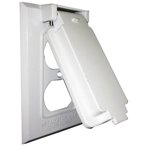 One Gang Weatherproof Covers – Vertical Duplex Receptacle