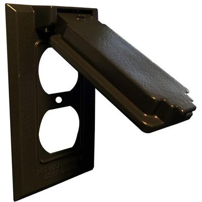One Gang Weatherproof Covers – Vertical Duplex Receptacle