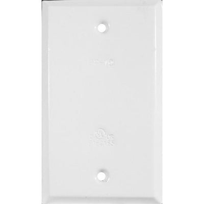 One Gang Weatherproof Covers – Vertical Blank