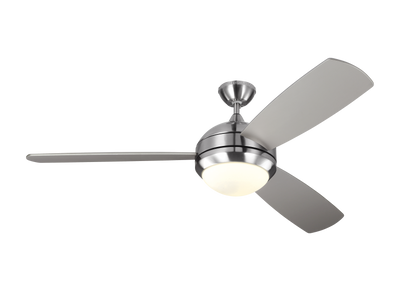 58" Discus Trio Max - Brushed Steel