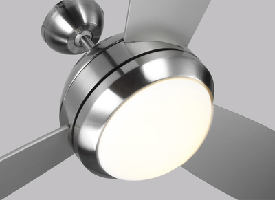 58" Discus Trio Max - Brushed Steel