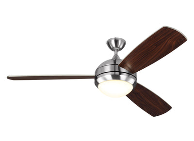 58" Discus Trio Max - Brushed Steel