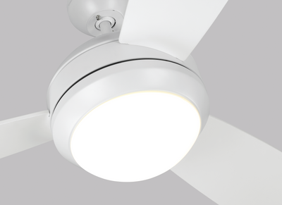 58" Discus Trio Max - Matte White