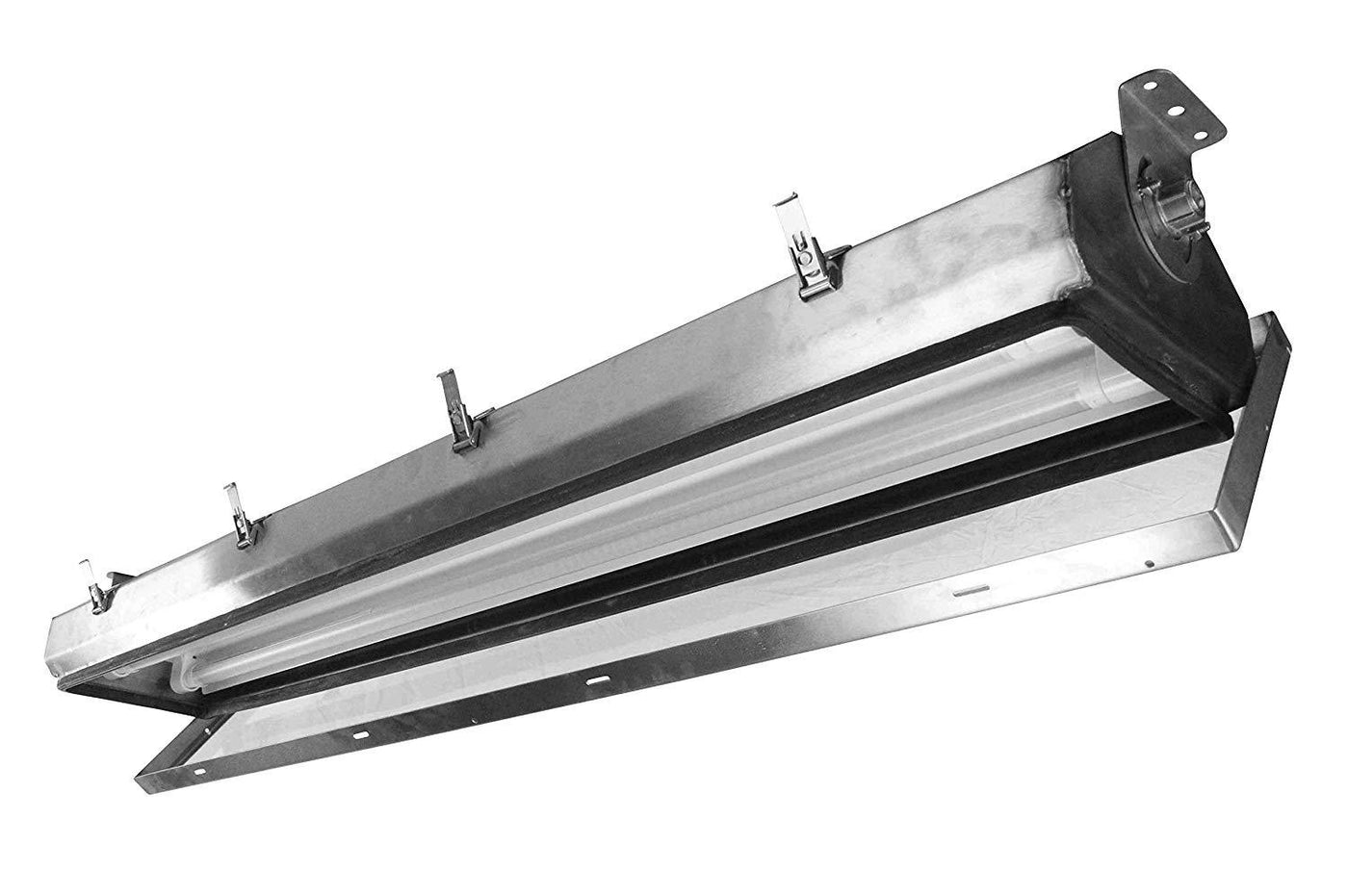 4 Foot, 2 Lamp Stainless Steel Hazardous Area Offshore LED Light for Corrosive Marine Environments, 56W