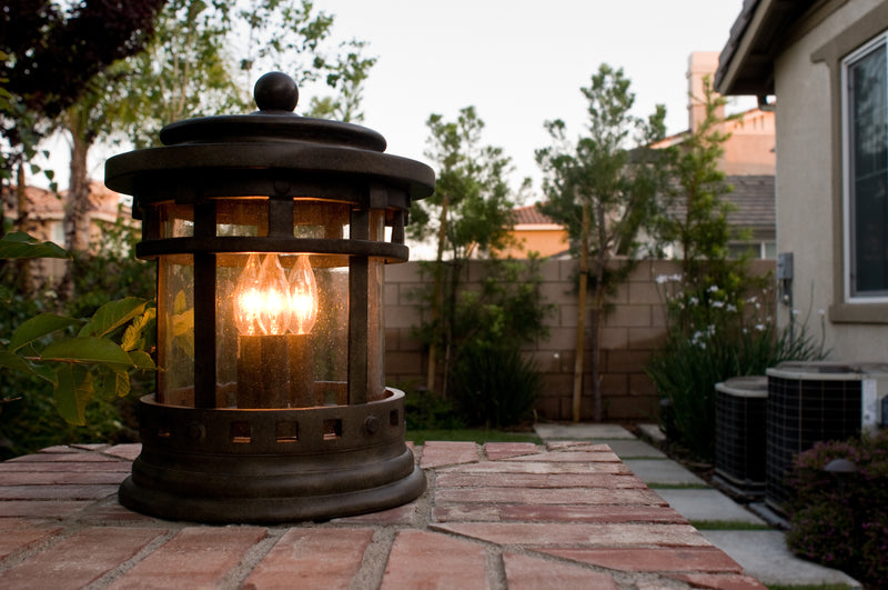 Santa Barbara VX 3-Light Outdoor Deck Lantern
