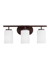 Oslo Collection - Three Light Wall / Bath | Finish: Burnt Sienna - 41162EN3-710