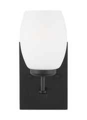 Catlin Collection - One Light Wall / Bath Sconce | Finish: Midnight Black - 4118501EN3-112