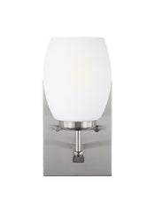 Catlin Collection - One Light Wall / Bath Sconce | Finish: Brushed Nickel - 4118501EN3-962
