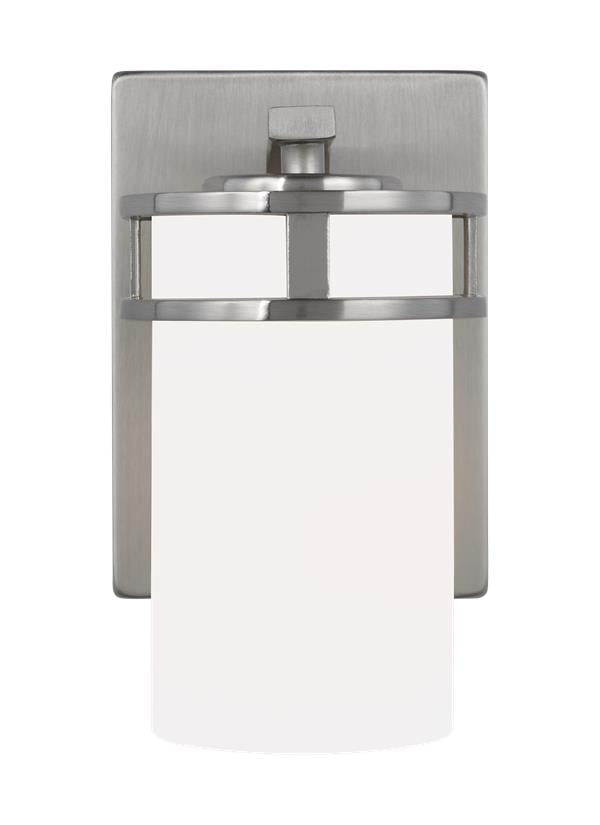 Robie Collection - One Light Wall / Bath Sconce | Finish: Brushed Nickel - 4121601-962