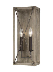 4126302-872, Two Light Wall / Bath Sconce , Thornwood Collection
