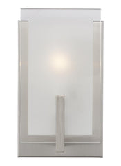 Syll Collection - One Light Wall / Bath Sconce | Finish: Brushed Nickel - 4130801-962