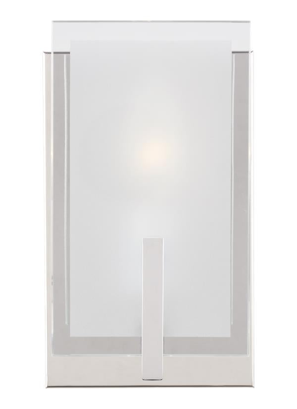 Syll Collection - One Light Wall / Bath Sconce | Finish: Chrome - 4130801EN-05
