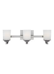Kemal Collection - Three Light Wall / Bath | Finish: Brushed Nickel - 4430703EN3-962