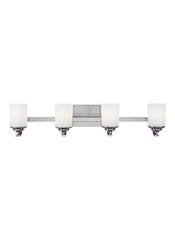 Kemal Collection - Four Light Wall / Bath | Finish: Brushed Nickel - 4430704EN3-962