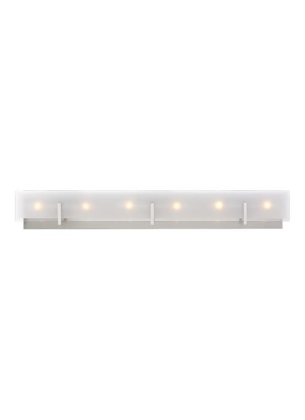 Syll Collection - Six Light Wall / Bath | Finish: Brushed Nickel - 4430806-962