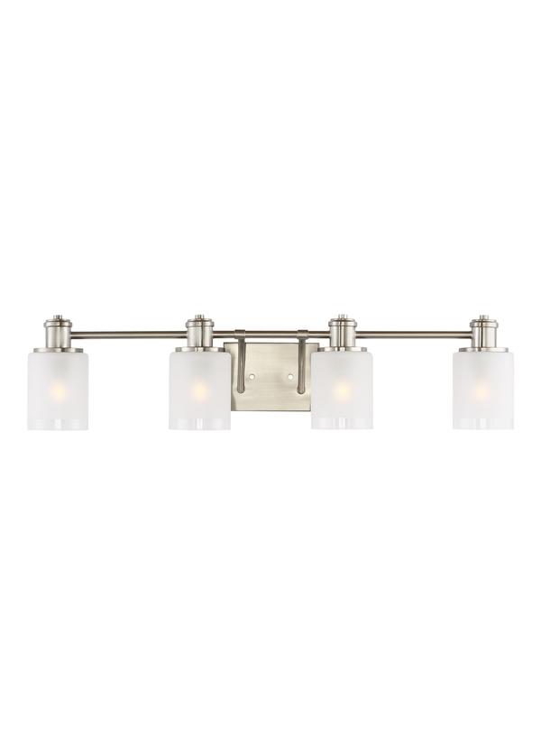 Norwood Collection - Four Light Wall / Bath | Finish: Brushed Nickel - 4439804EN3-962