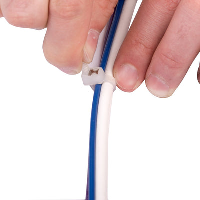 Gardner Bender 46-308SC 8" Self Cutting Cable Tie, natural, 50lb; 50 per bag