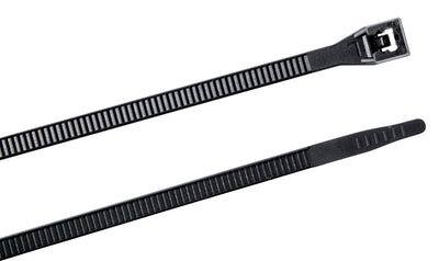 Gardner Bender 46-310UVBM Cable tie, 11", 75lb, Black; 1,000/bag