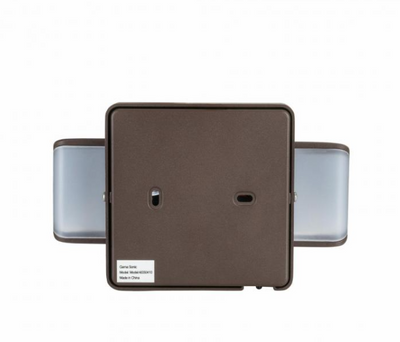 Architectural Solar Wall Accent Light w/Motion Sensor, 120 Lumens, 1.2W 6000K CCT
